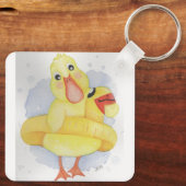 Porte-clés Canard en caoutchouc (Verso)