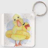 Porte-clés Canard en caoutchouc (Dos)