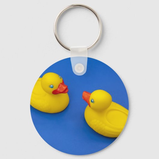 Porte-clés Canard en caoutchouc (Recto)