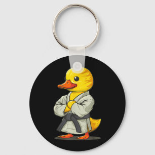 Porte-clés Canard en caoutchouc Karaté Animal MMA Taekwondo J