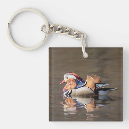 Porte-clés Canard mandarin (Devant)