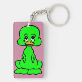 Porte-clés Canard vert (Dos)