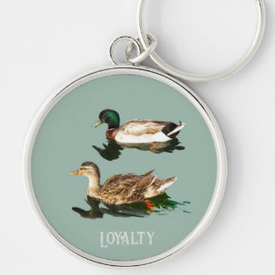 Porte-clés Canards colverts