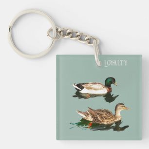 Porte-clés Canards. Loyauté