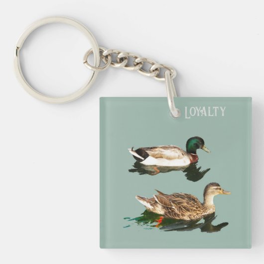Porte-clés Canards. Loyauté (Devant)