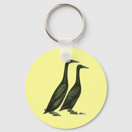 Porte-clés Canards noirs (Recto)