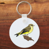 Porte-clés Canari cerise (Recto)