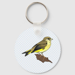 Porte-clés Canari de cerise