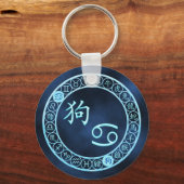 Porte-clés Cancer/chien (Recto)