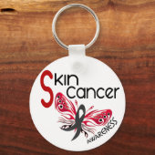 Porte-clés Cancer de la peau BUTTERFLY 3.1 (Recto)