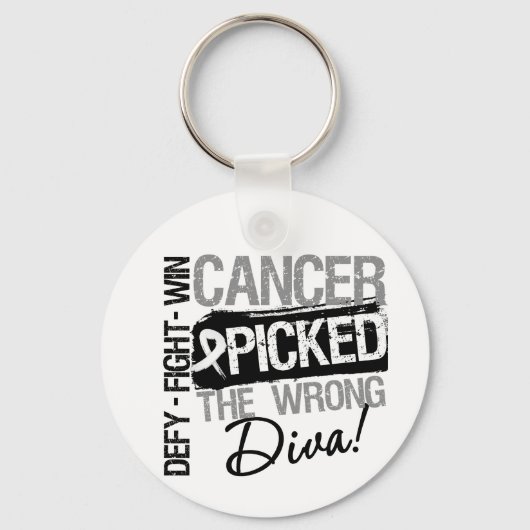 Porte-clés Cancer De L'Os : Le Mauvais Diva (Recto)