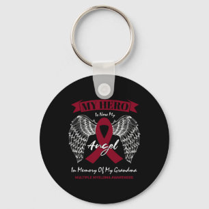Porte-clés Cancer Du Sang En Mémoire De Grand-Mère Myélome Mu