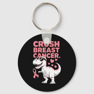 Porte-clés Cancer du sein de l'écrasement Mois de sensibilisa