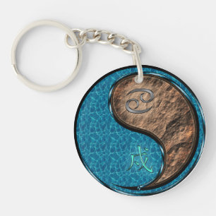 Porte-clés Cancer & Earth Dog