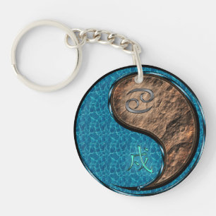 Porte-clés Cancer & Earth Dog