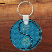 Porte-clés Cancer et dragon d'eau (Verso)