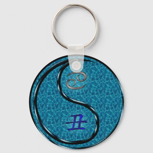 Porte-clés Cancer et ox d'eau (Recto)