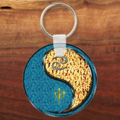 Porte-clés Cancer et singe du feu (Recto)