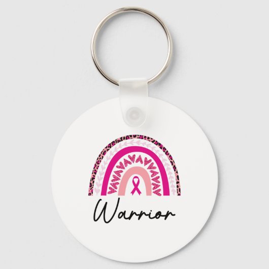 Porte-clés Cancer Guerrier Pink Breast Cancer Sensibilisation (Recto)