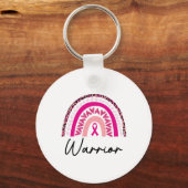 Porte-clés Cancer Guerrier Pink Breast Cancer Sensibilisation (Recto)