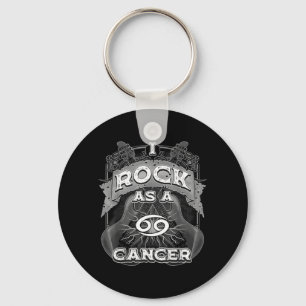 Porte-clés Cancer Guitare Rock En Tant Que Cancer Signe Du Zo