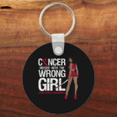 Porte-clés Cancer Mis Au Courant Avec La Mauvaise Cellule Fau (Recto)