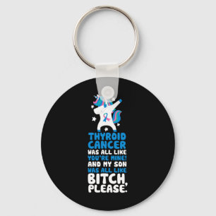 Porte-clés Cancer Mon Fils S'Il Vous Plaît Citer Unicorn