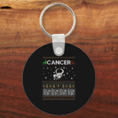 Porte-clés Cancer Noël Douleur moche (Recto)