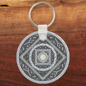 Porte-clés Cancer Porte - clé Mandala (Recto)