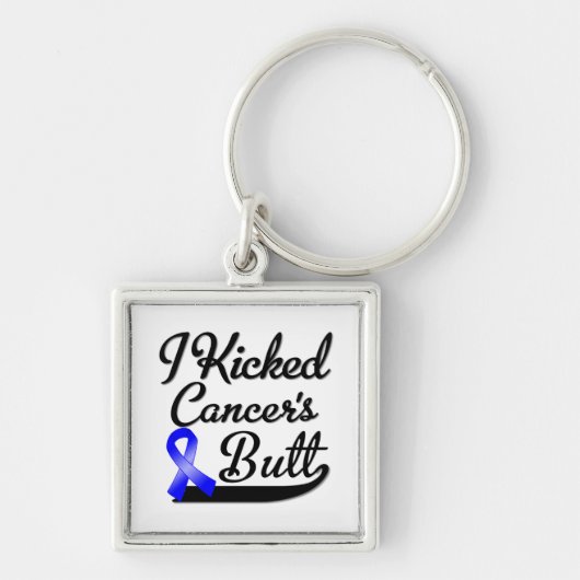 Porte-clés Cancer Rectal J'Ai Commencé (Devant)