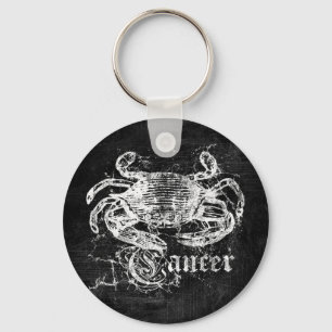 Porte-clés Cancer Vintage du zodiaque