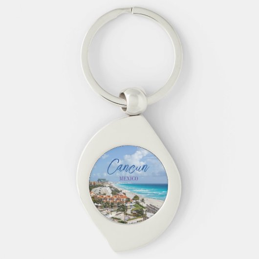 Porte-clés Cancun Mexique Souvenir (Devant)