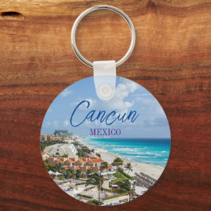 Porte-clés Cancun Mexique Souvenir Scénique