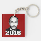 PORTE-CLÉS CANDIDAT 2016 DE BEN CARSON (Dos)