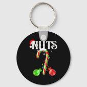 Porte-clés Candy Cane Chest Nuts Couples Funny Chestnuts Xmas (Recto)