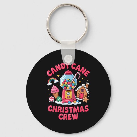 Porte-clés Candy Cane Christmas Crew Gumball Gingerbread Pepp (Recto)