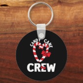 Porte-clés Candy Cane Crew Funny Christmas Sweet Candy Merry  (Recto)