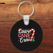 Porte-clés Candy Cane Crew Funny Xmas Christmas Pajamas Men W (Recto)