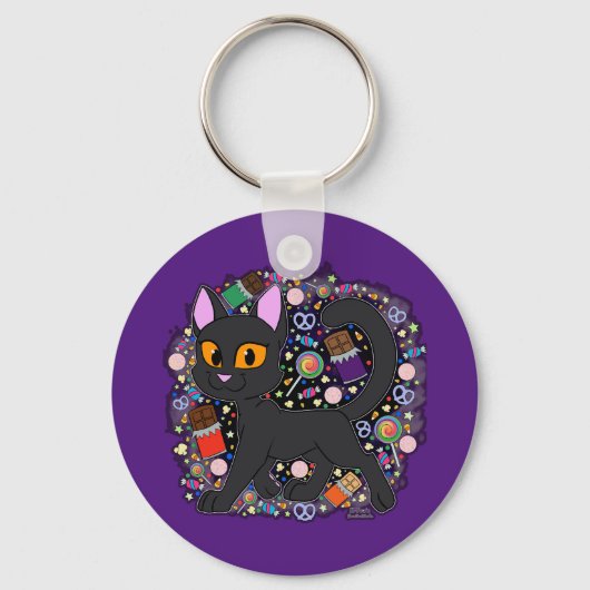 Porte-clés Candy Cat (Recto)