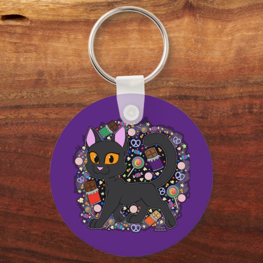 Porte-clés Candy Cat (Recto)