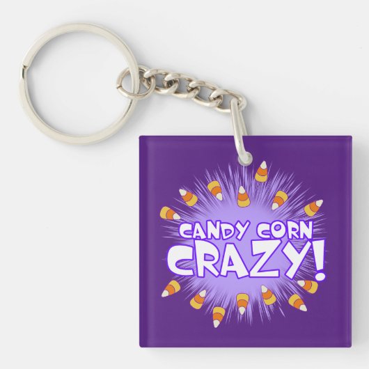 Porte-clés Candy Corn CRAZY ! (Devant)