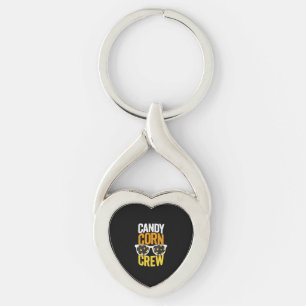 Porte-clés Candy Corn Crew Halloween TShirt Party Lunettes de