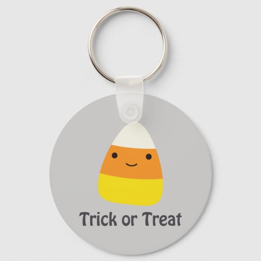 Porte-clés Candy corn - Trick or treat (Recto)