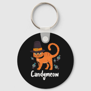 Porte-clés Candy-meow Jour d'Action de grâce Chat Kitten Love