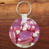 Porte-clés Candy rose (Recto)