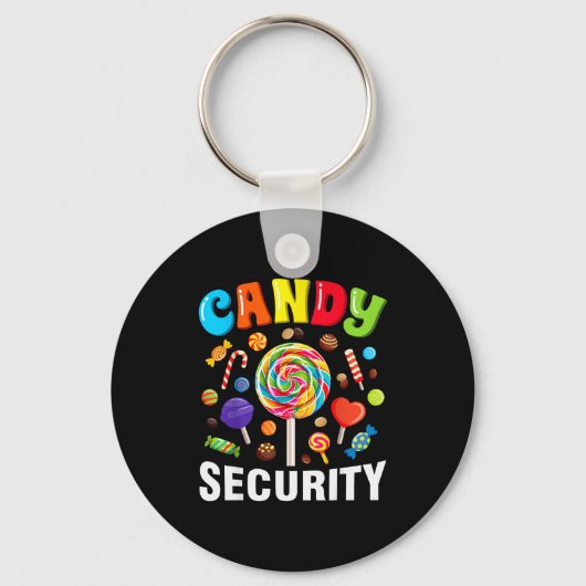 Porte-clés Candy Security Funny Halloween Costume (Recto)