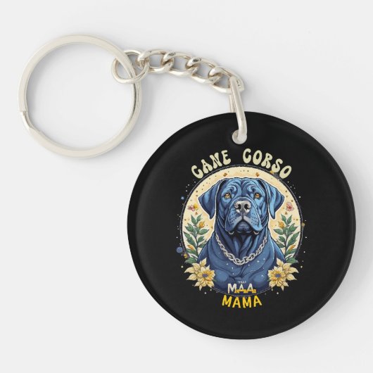 Porte-clés Cane Corso Mama (Devant)