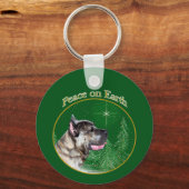 Porte-clés Cane Corso Peace (Verso)