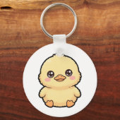 Porte-clés Caneton Bébé Canard Mignon (Recto)