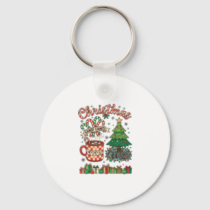Porte-clés Canne à sucre de Noël Canneberges Cacao Chaos Arbr